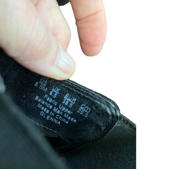 FRANCO SARTO Women's Glenna Black
Faux Suede Almond Toe Ankle Booties (8.5) - Picture 8 of 9